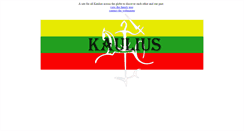 Desktop Screenshot of kaulius.com
